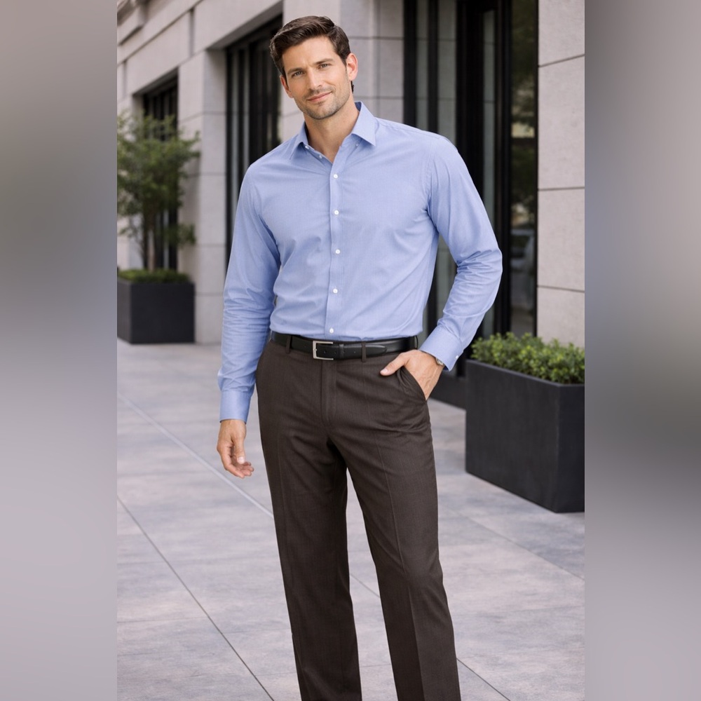 Men's Brown Pants 100%wool
B5